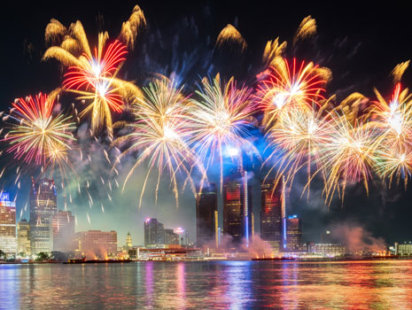 Fourth of July Fireworks Celebration -- Ashland